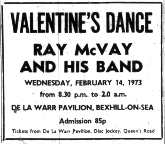 ray mcvay 14th feb 1973