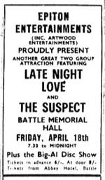 18th april 1969 - late night love