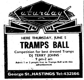 june 5th 1980 tramps ball